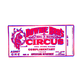 Circus - Retro Ticket T-Shirt