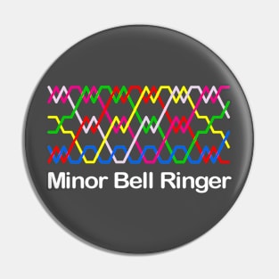 Bell Ringer Kent Treble Bob Minor (Dark Background) Pin