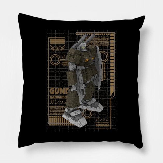 RGC-83 GM Cannon II Pillow by gblackid