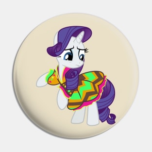 Rarity in an ugly dress Pin