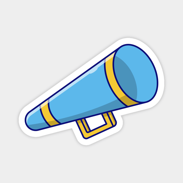 Megaphone Magnet by KH Studio