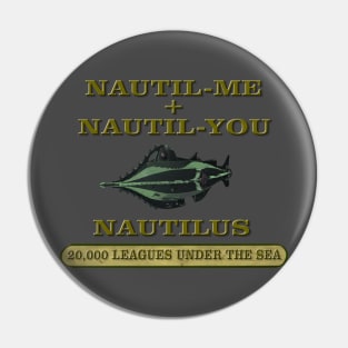 Nautlius - 20,000 Leagues Under The Sea Pin