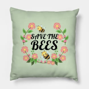 Save the Bees Pillow