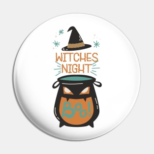 Witches Night Pin