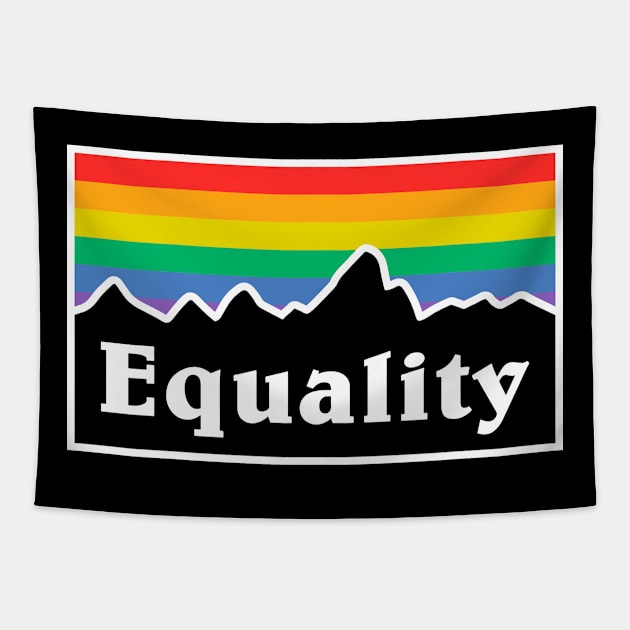 Equality - Pride Month Tapestry by WMKDesign