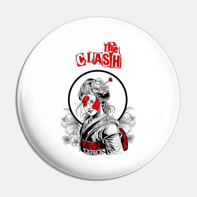 The Clash London Calling Pin by Virtue in the Wasteland Podcast