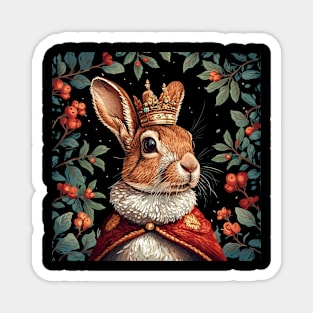 rabbit king Magnet