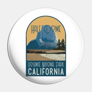 Half Dome Yosemite Decal Pin