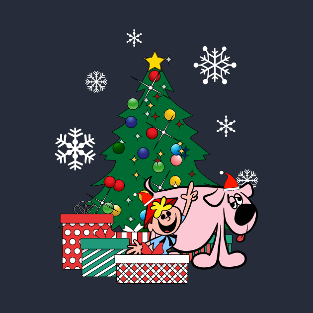 Tom Terrific And Mighty Manfred The Wonder Dog Around The Christmas Tree by Nova5