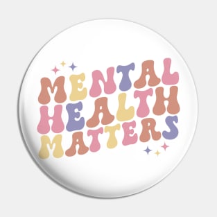 Mental Health Matters Pin