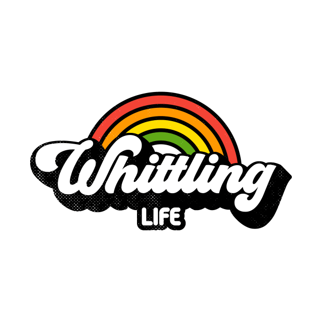 Groovy Rainbow Whittling Life by rojakdesigns