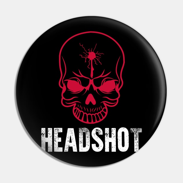 Headshot Pin by theramashley