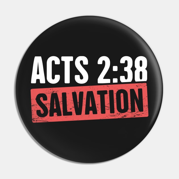 Salvation | Christian Bible Verse Pin by MeatMan