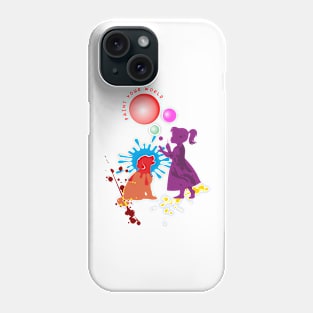 Paint your world Phone Case