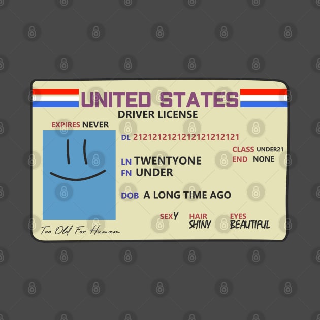 Under 21 Driver License by AR DESIGN