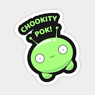 Final Space Mooncake Chookity Pok - Funny Magnet