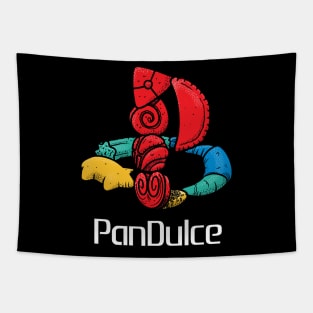 Funny Mexican Food Gamer - Retro Gaming Logo Tapestry