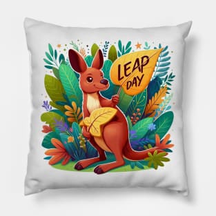 Leap Day. Leapling Pillow