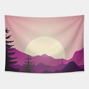 Star Sunset Tapestry