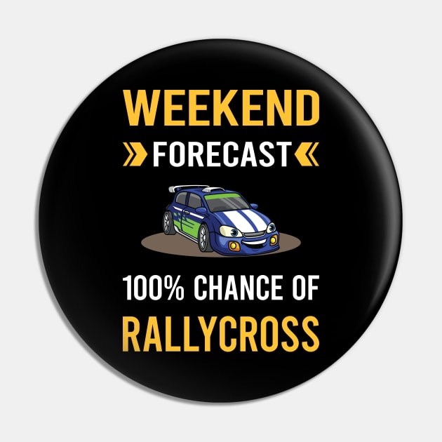 Weekend Forecast Rallycross Pin by Bourguignon Aror