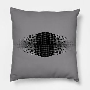 black squares design Pillow