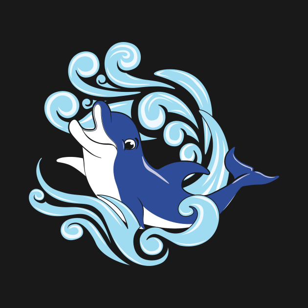 Dolphins by ThyShirtProject - Affiliate