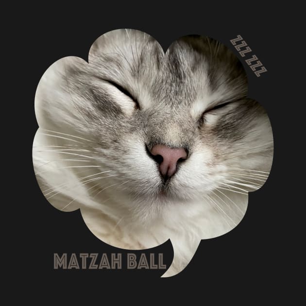 Matzah Ball Cat by WTK