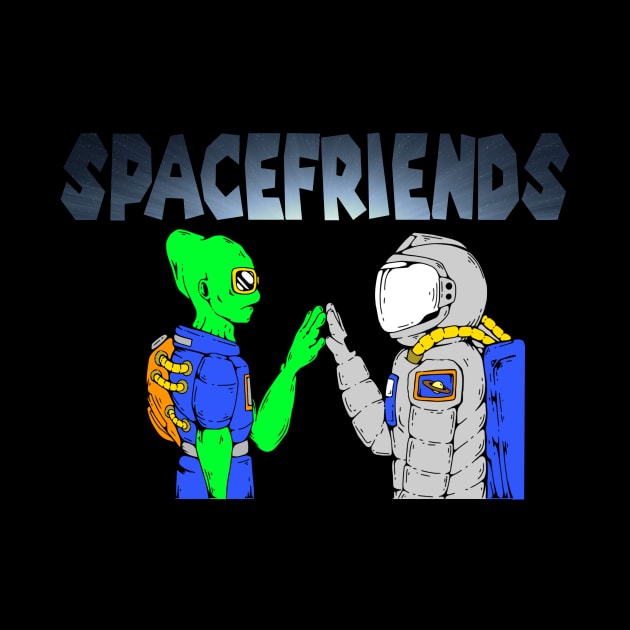 Spacefriends by Whiteblackfish 