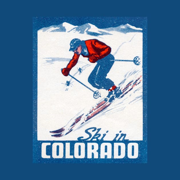 1940 Ski in Colorado by historicimage