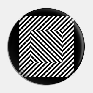 opart square design Pin