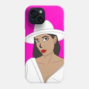 alexa in the panama paradise portrait Phone Case