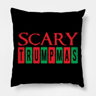 Scary Trumpmas | Original Design Pillow