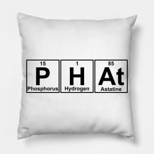 PHAt Elements Chemistry Science Pillow