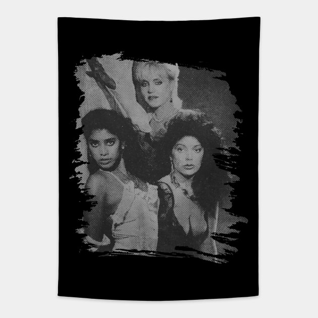 Vanity 6 // Retro poster Tapestry by Degiab