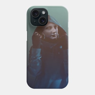 Aesthetic chola girl statue with hoodie by blacklinesw9 Phone Case