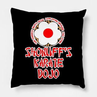 Shonuff karate dojo Pillow