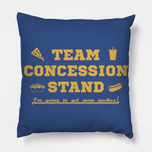 Team Concession Stand Pillow