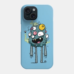 Belly Button Lint Monster Phone Case