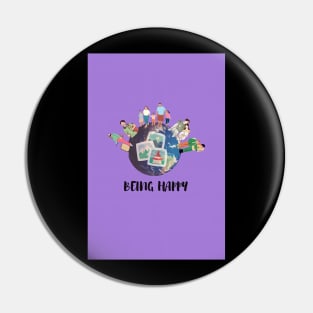 Happy people Pin