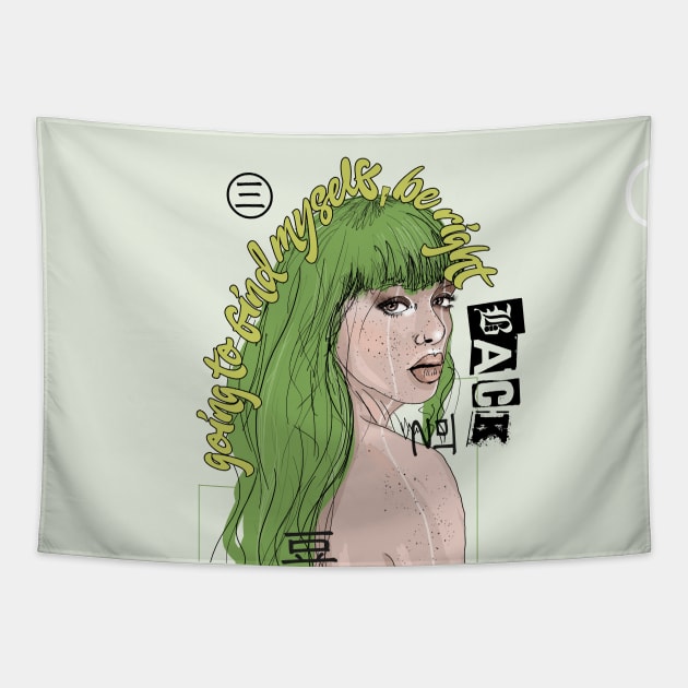 Angela Tapestry by aubdesigns