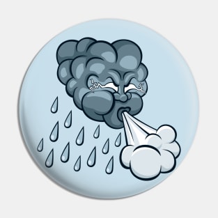 Storm Cloud Pin