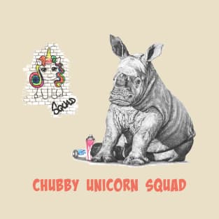 Chubby Unicorn Squad T-Shirt