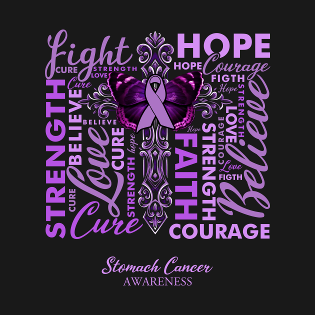 Fight Hope Cure Uterine Cancer Awareness Gift by AKIFOJWsk