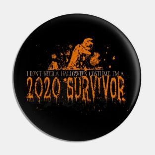 Halloween 2020 Survivor Pin