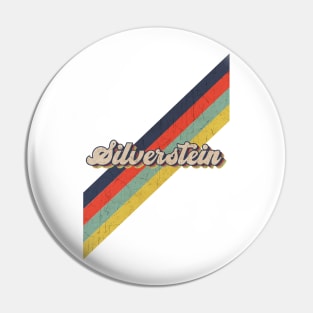 retro vintage color Silverstein Pin