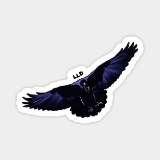 LLP Moon Raven design Magnet