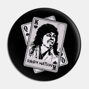 Retro Randy Watson 80s Card Style Pin