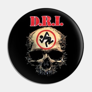 Dirty Rotten Imbeciles Band Pin