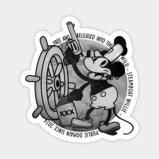 Steamboat Willie Set Free! Magnet