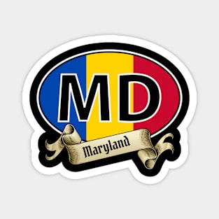 MARYLAND BANNER DESIGN Magnet